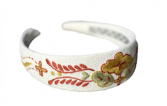 Bunadshårbøyle Vestfold Segerbrandt hvit