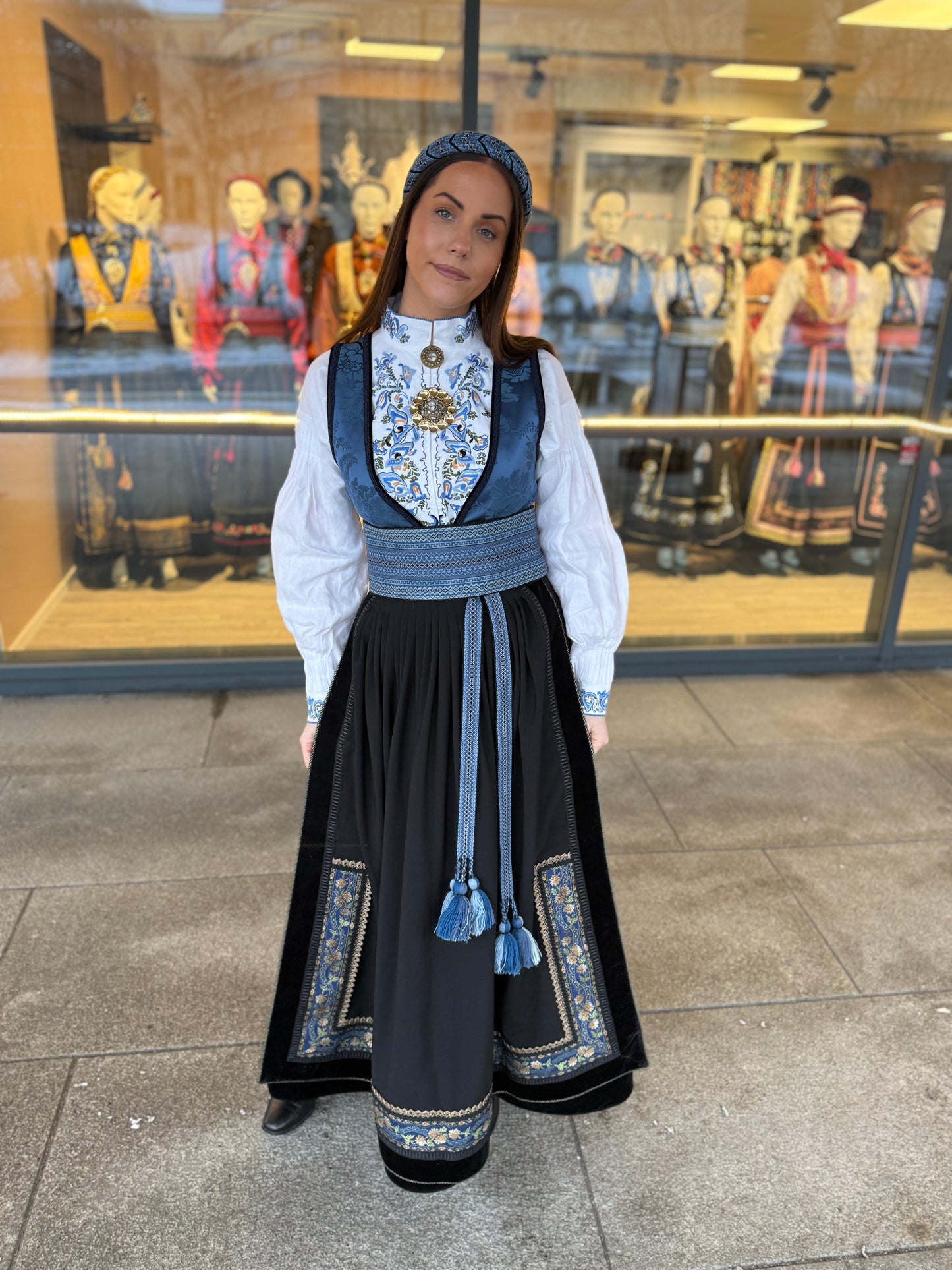 Halsring og slangesølje 2 pk