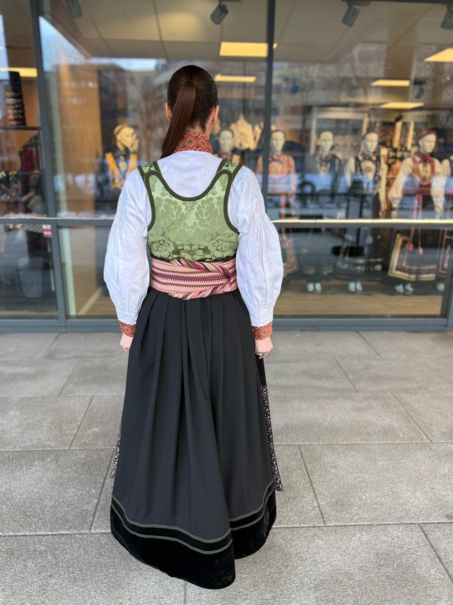 Pascal fantasistakk grønn