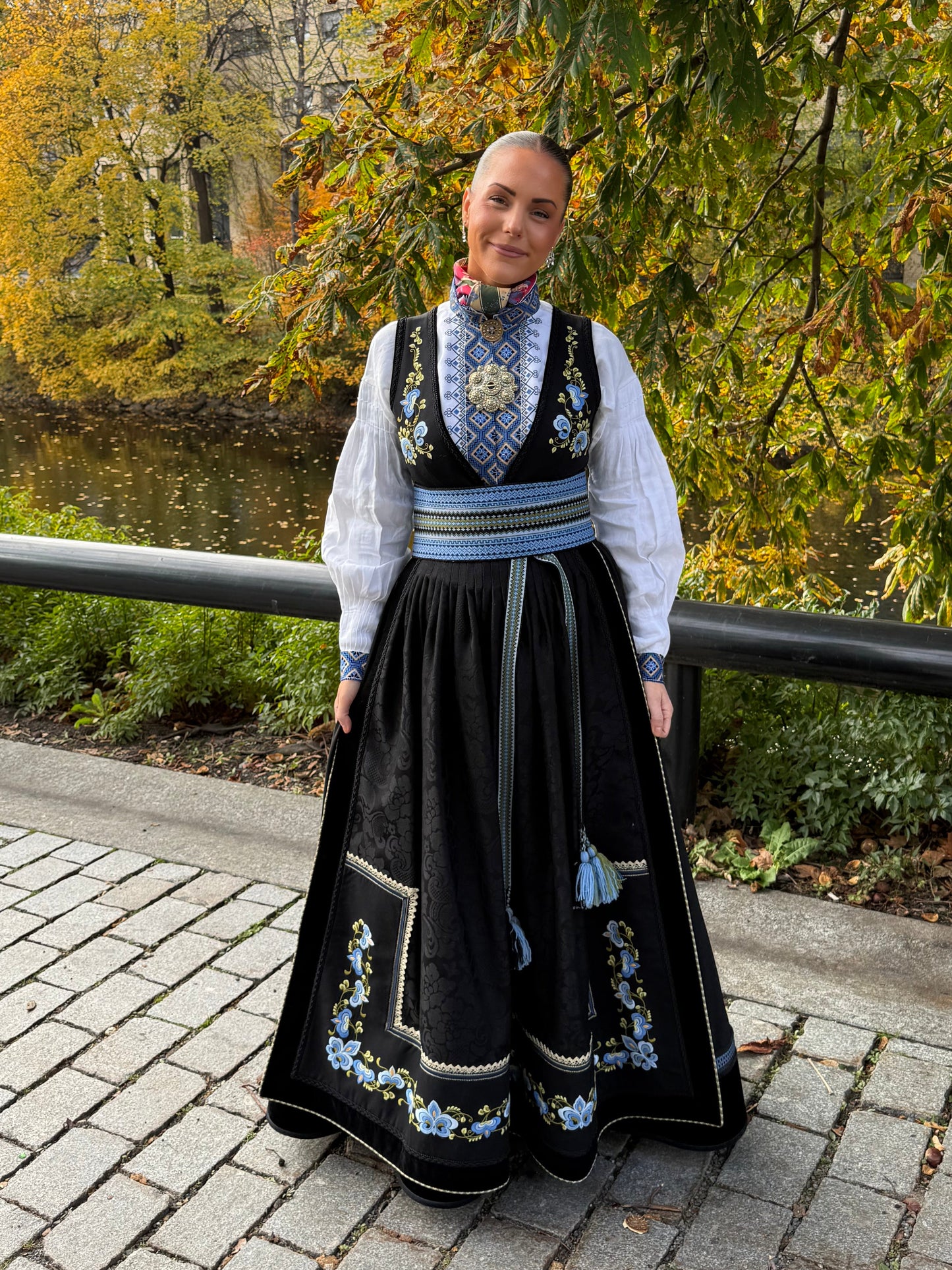 Beltestakk blå