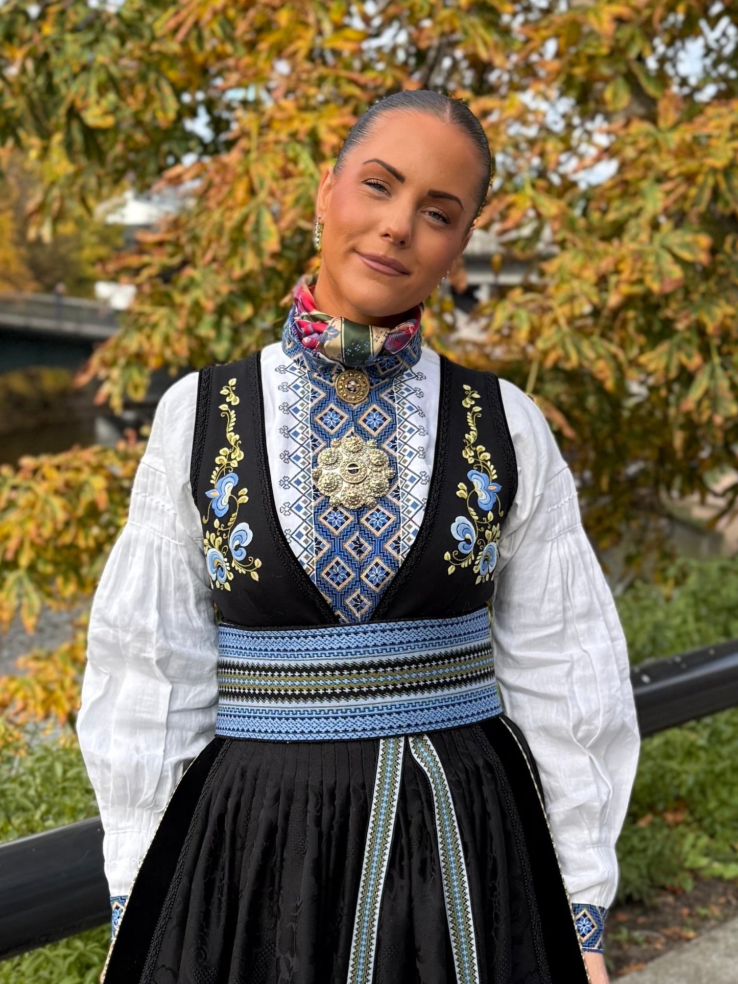 Beltestakk blå