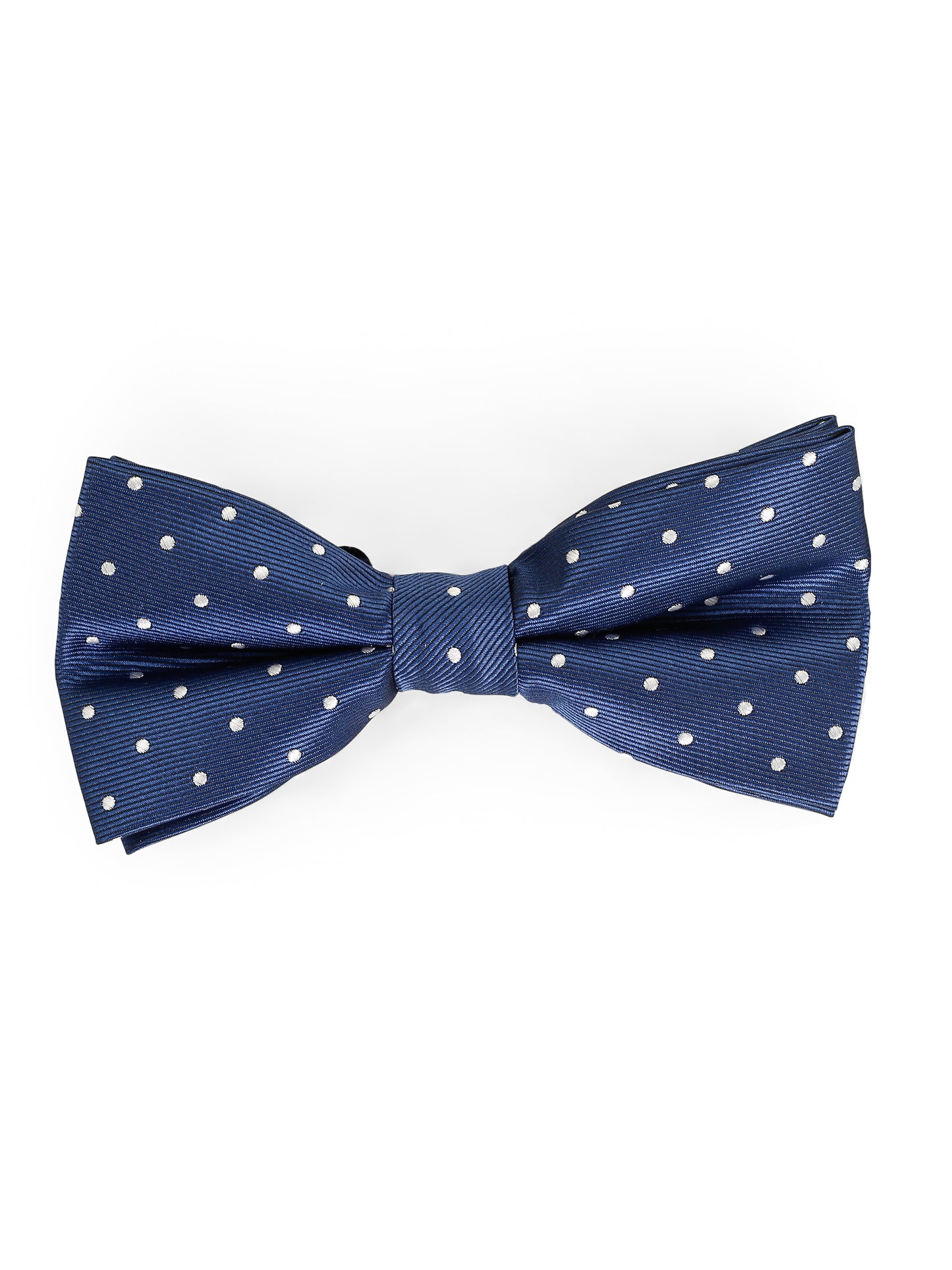 Tversoversløyfe blå med prikker