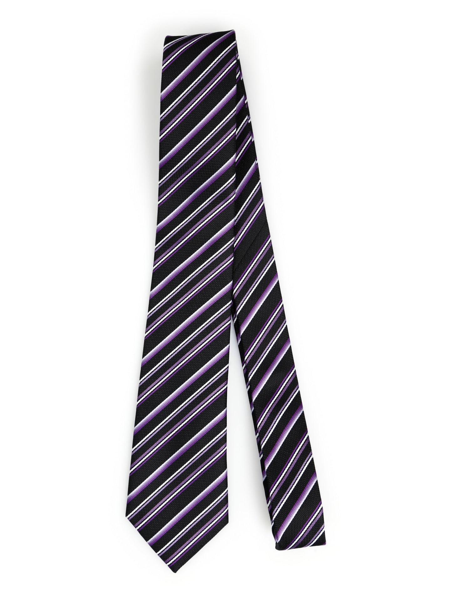 Slips lilla/svart