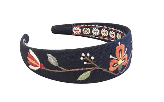 Bunadshårbøyle Rogaland Løland mørkeblå