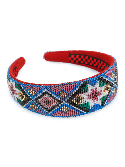 Bunadshårbøyle Hardanger perle A