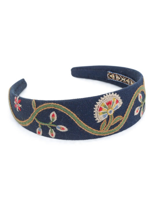 Bunadshårbøyle Vest Oppland blå