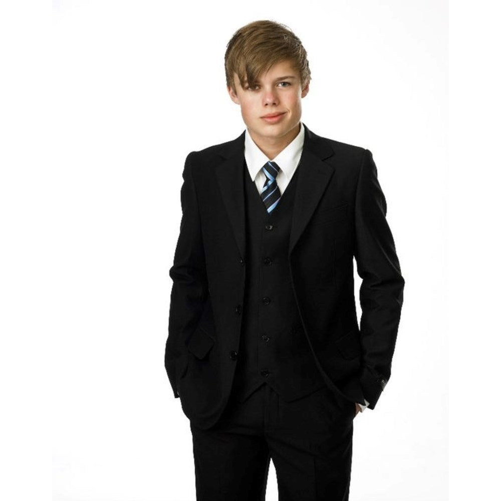 Dress slimfit svart 2-18 år - TILBUD