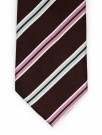 St Chiman stripete slips brun thumbnail