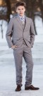 Pascal pendress slimfit grå 2-18 år TILBUD thumbnail