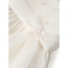 Pascal babykjole med sommerfugler ivory/rosa thumbnail