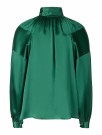 Bunadskjorte i 100% silke grønn  thumbnail