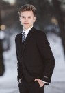 Pascal pendress slimfit svart 2-18 år thumbnail