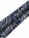 Pascal slips blå/svart brokade thumbnail
