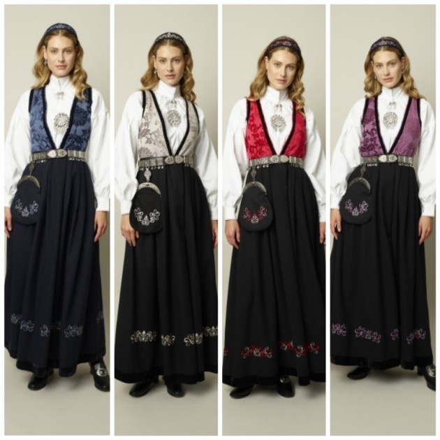 Festdrakt Dame Billig