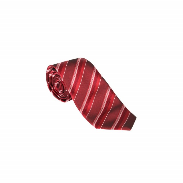 Pascal stripete rødt slips