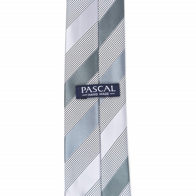 stripete grått slips