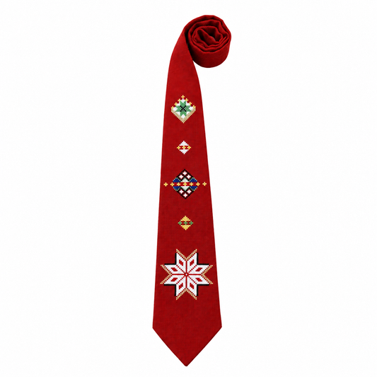 Bunadslips Hardanger rød