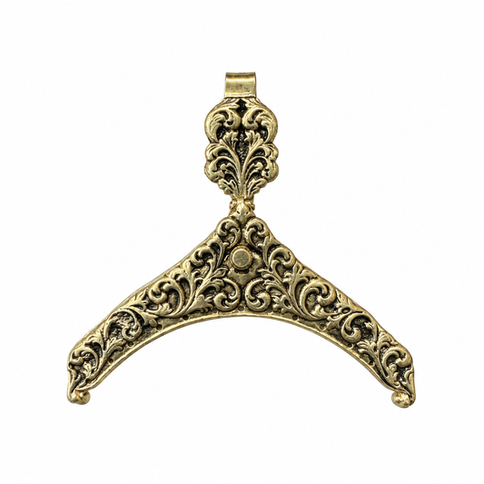Johs. Kristiansen veskelås i bronse 162