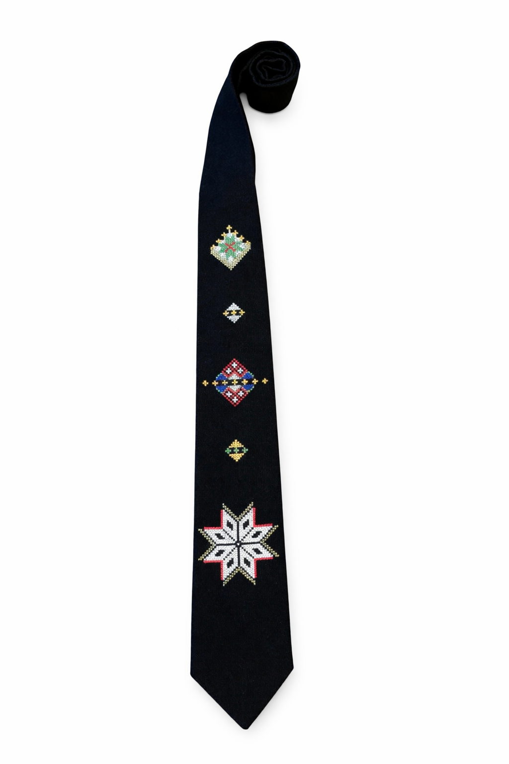 Bunadslips Hardanger svart