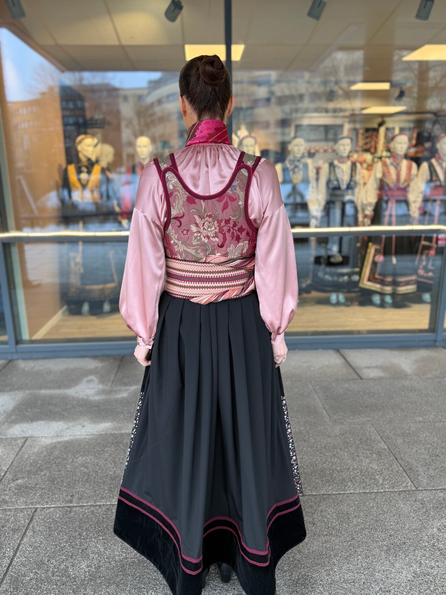 Belte til beltestakk lys rosa FR9