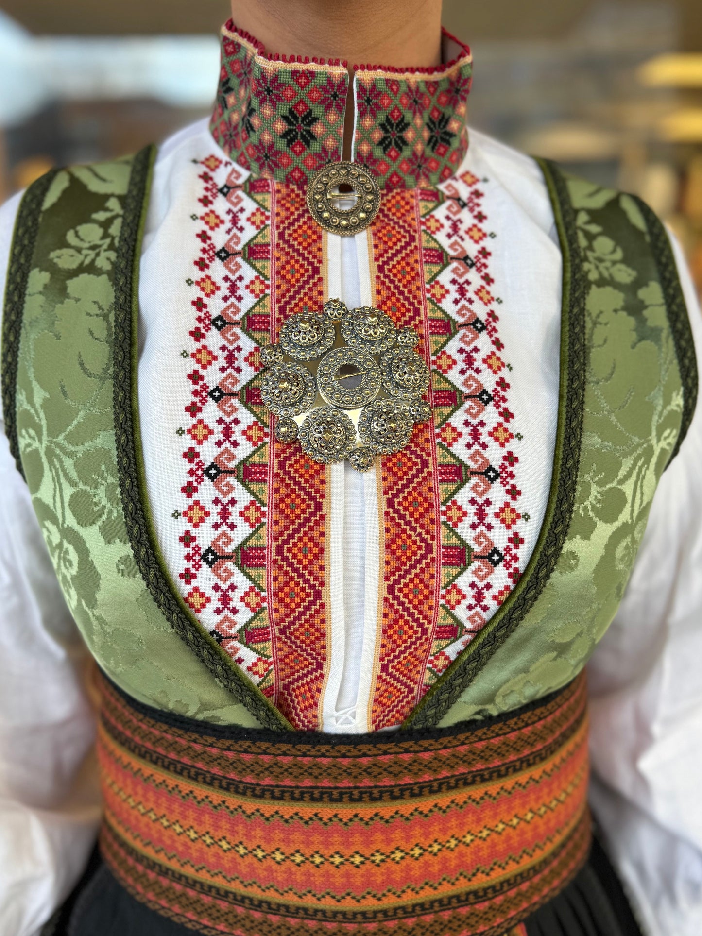 Pascal fantasistakk grønn