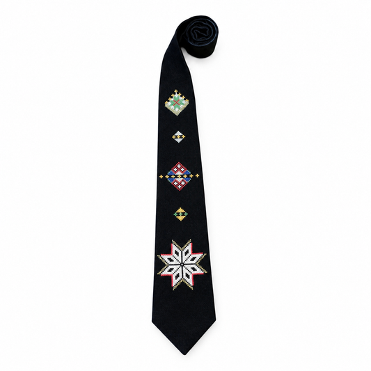 Bunadslips Hardanger svart