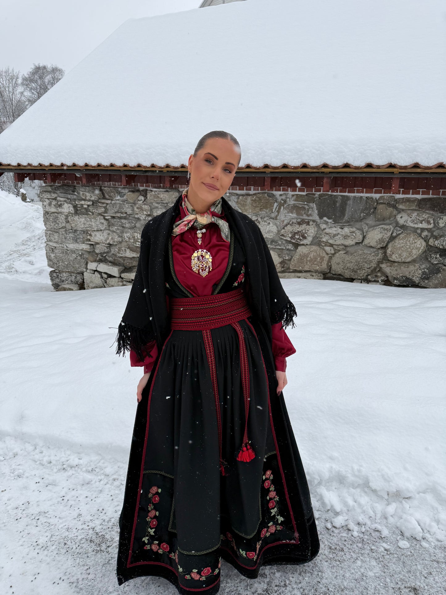 Beltestakk rød