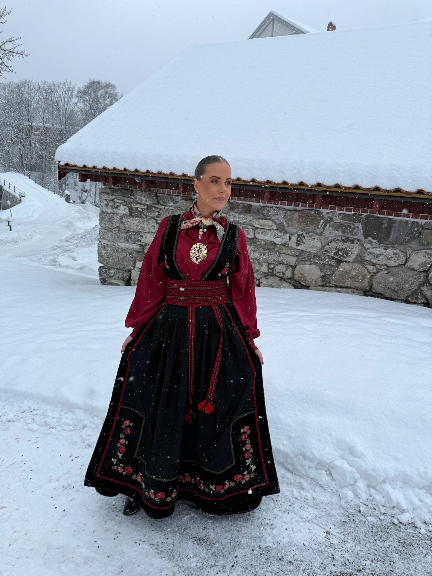 Beltestakk rød
