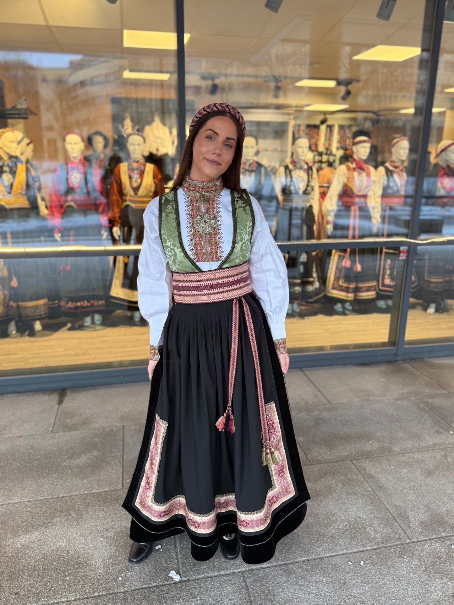 Pascal fantasistakk grønn