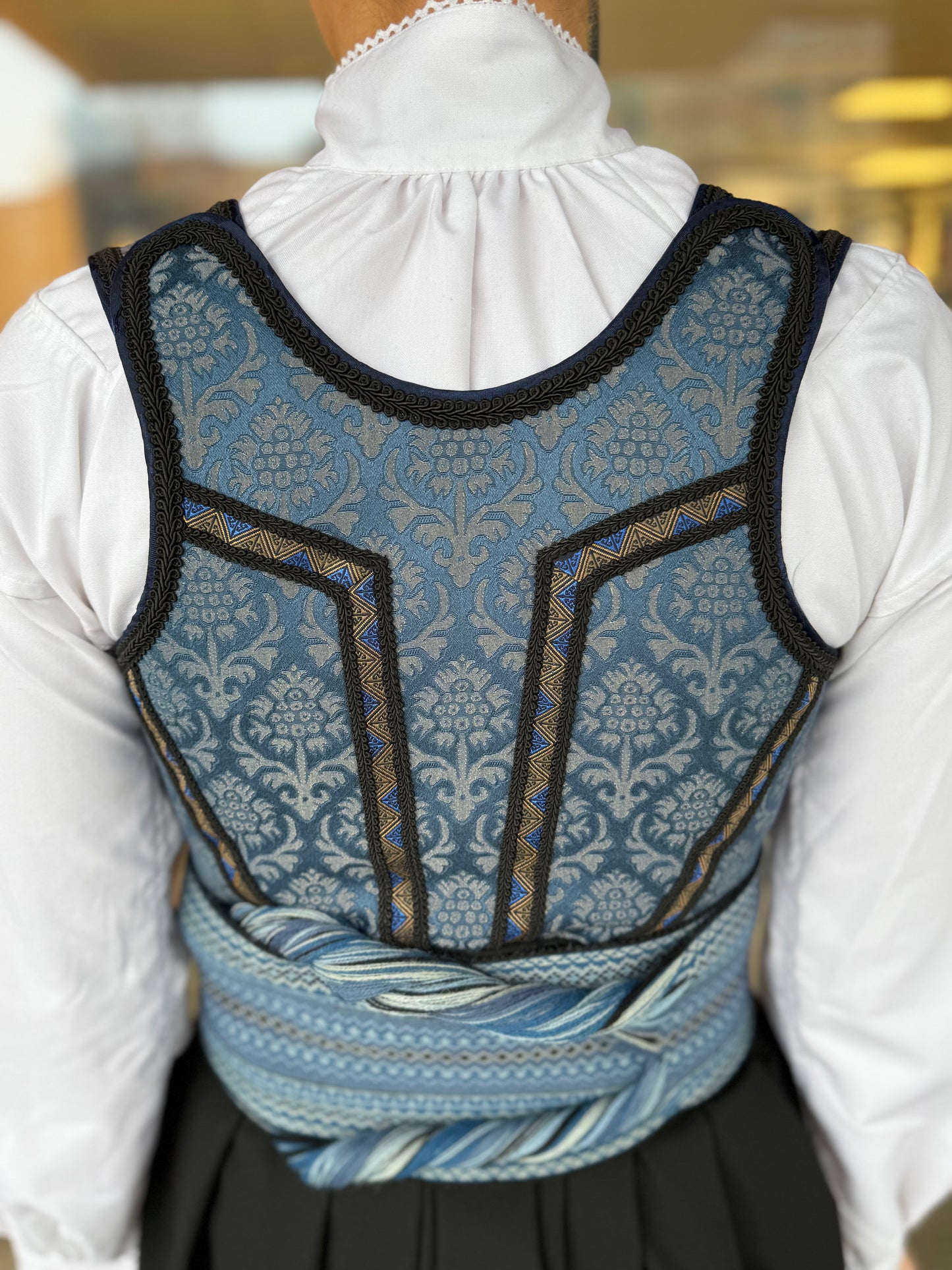 Belte til beltestakk blå B10