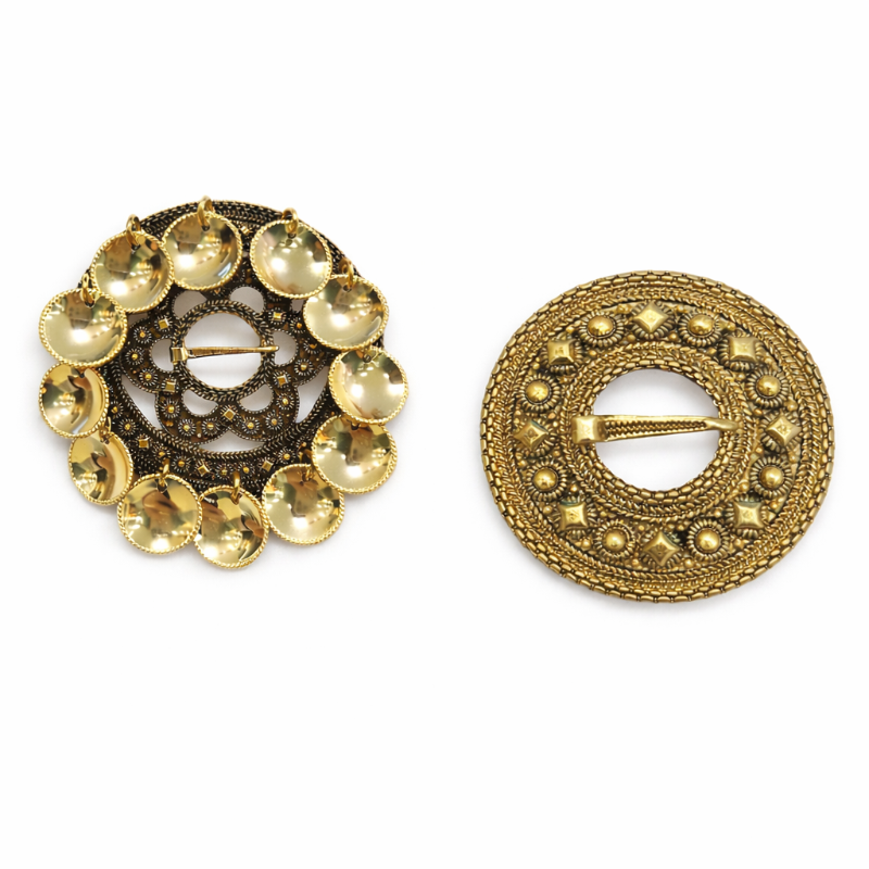 Halsring og slangesølje 2 pk