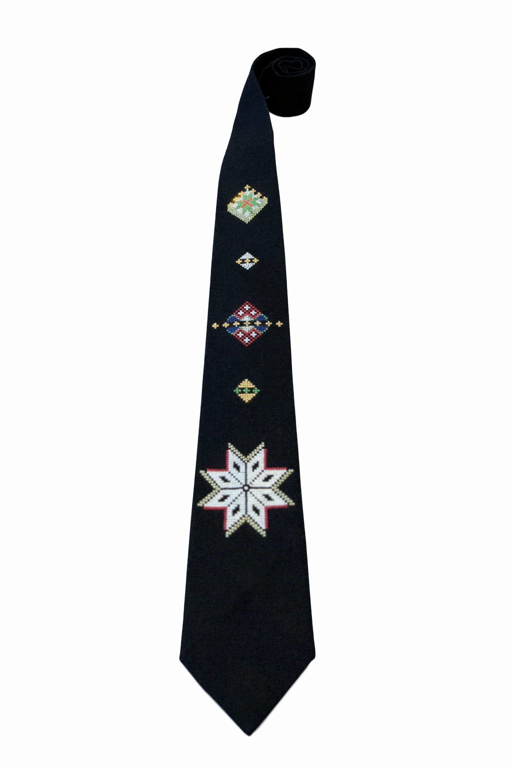 Bunadslips Hardanger svart