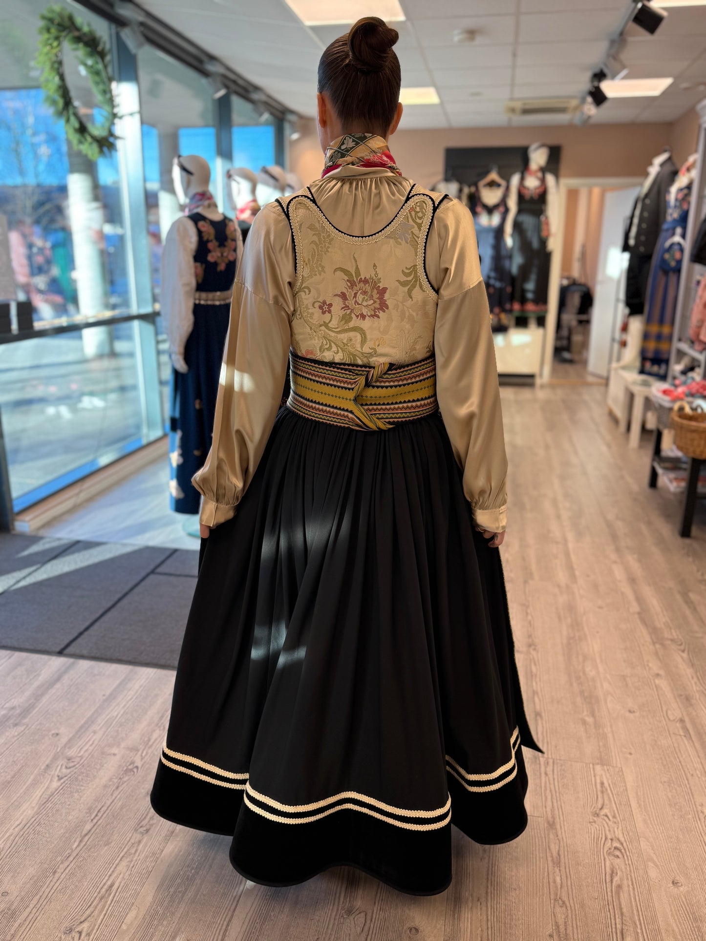 Beltestakk kremfarget