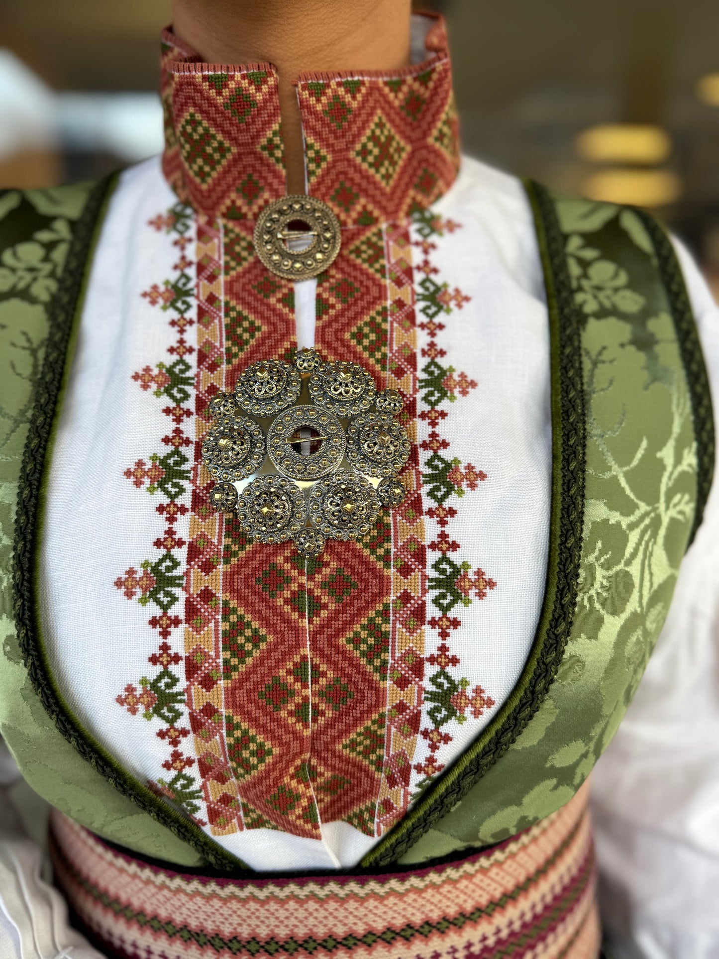 Pascal fantasistakk grønn