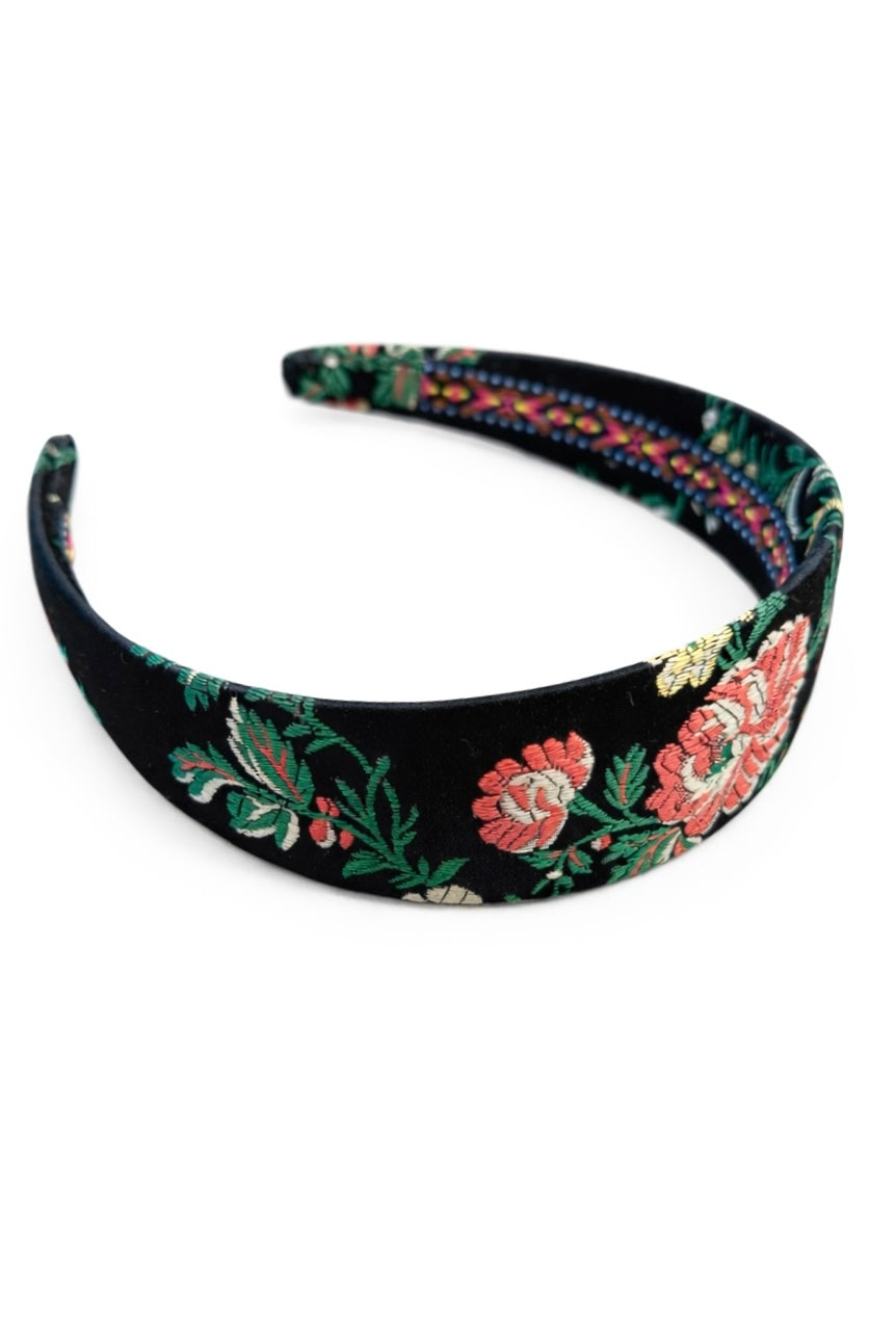 Bunadshårbøyle Sognebunad damask