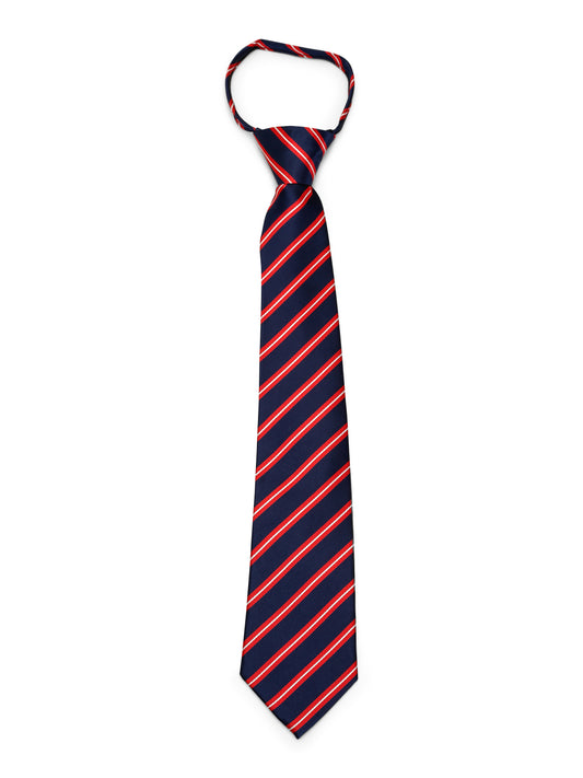 Slips stripete blå/rød/hvit