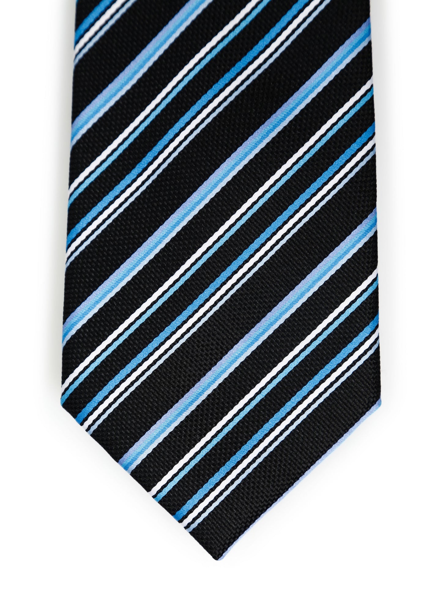 Slips blå/svart striper