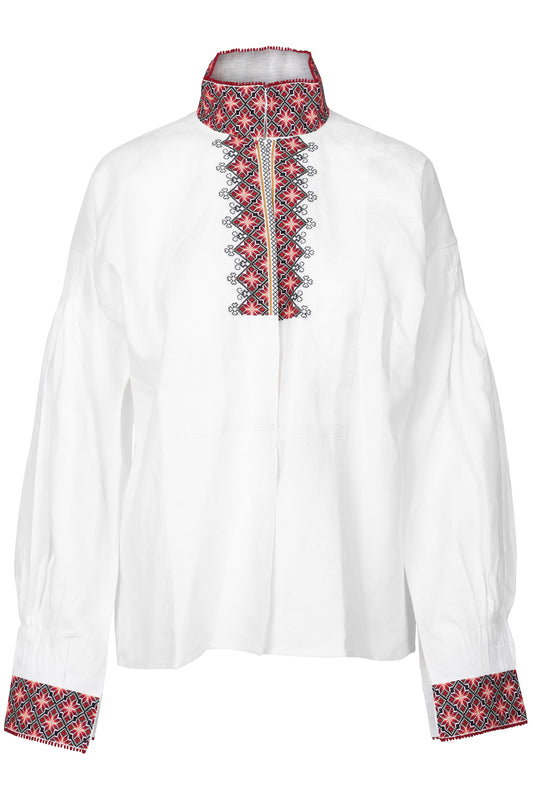 Bunadskjorte/ linskjorte til beltestakk