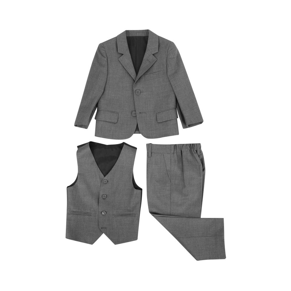Dress slimfit grå 2-18 år- SUPERTILBUD